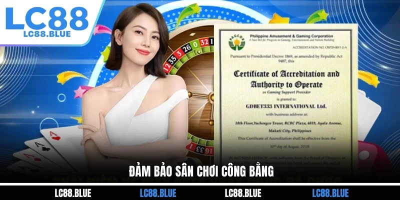 Đảm bảo sân chơi công bằng